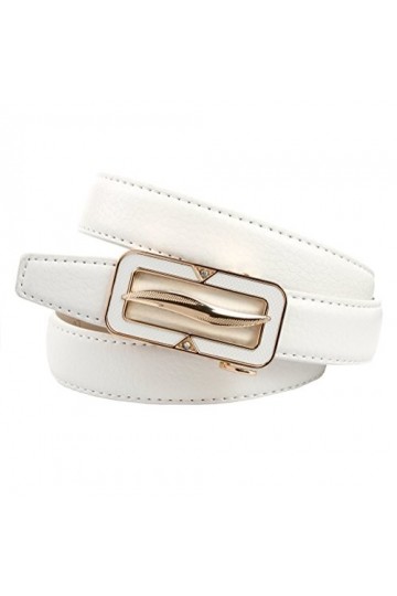 Anthoni Crown 4wvt90 Ceinture, Weiß Weiß 090 , 95 cm Femme