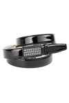 Anthoni Crown 1500L Ceinture, Schwarz Schwarz 010 , 105 Femme