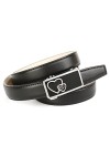 Anthoni Crown А1HT10 Ceinture, Noir 010 , 85 Femme