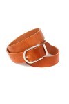 Anthoni Crown Ledergürtel Ceinture, Cognac, 100 Femme