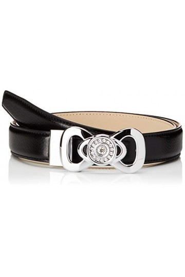 Anthoni Crown D1h1.t10 Ceinture, Noir Schwarz 010 , 95 Taille Fabricant: 80 Femme