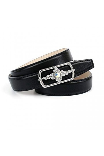Anthoni Crown D1srp.t10 Ceinture, Noir Schwarz 010 , 120 Taille Fabricant: 105 Femme