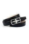 Anthoni Crown D1srp.t10 Ceinture, Noir Schwarz 010 , 120 Taille Fabricant: 105 Femme