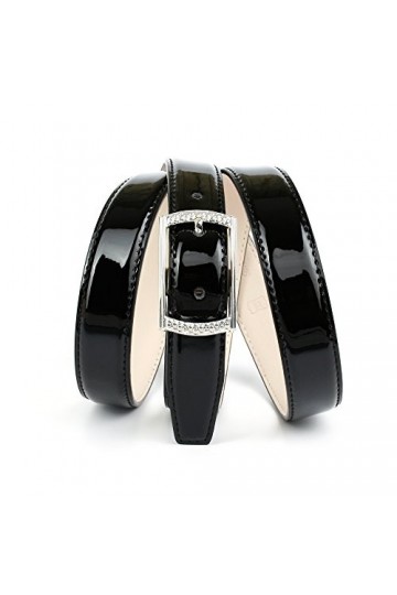 Anthoni Crown A1JS00L Ceinture, Noir Schwarz 010 , 90 Femme