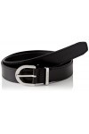Calvin Klein Must Metal Loop RND Belt 25MM Ceintures, CK Black, 90 Femme