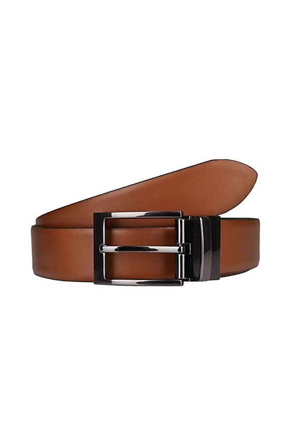 LLOYD 2 in 1 Reversible Belt W105 Cognac/Black - kürzbar