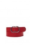 s.Oliver 39.911.95.3137 Ceinture, Rouge Scarlet Red 3842 , 105 Taille Fabricant: 90 Femme
