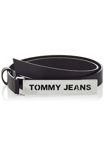 Tommy Hilfiger Tjw High Waist Belt 2.5 Ceinture, Black, XX-Small Taille Fabricant: 75 Femme