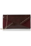 Eferri Femme Clutche Dorota Pochette Sac De Soir e Noir, Noir, 29x15x4,5 centimeters EU