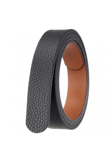 Sweden Sangle de ceinture à boucle aiguille de 2,4 cm sans boucle perforée, D, 105 cm