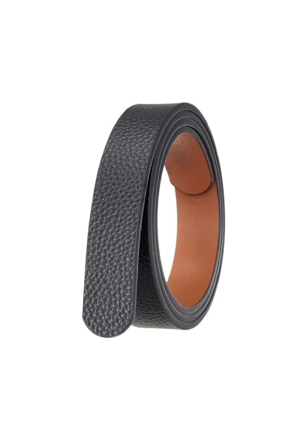 Sweden Sangle de ceinture à boucle aiguille de 2,4 cm sans boucle perforée, D, 105 cm