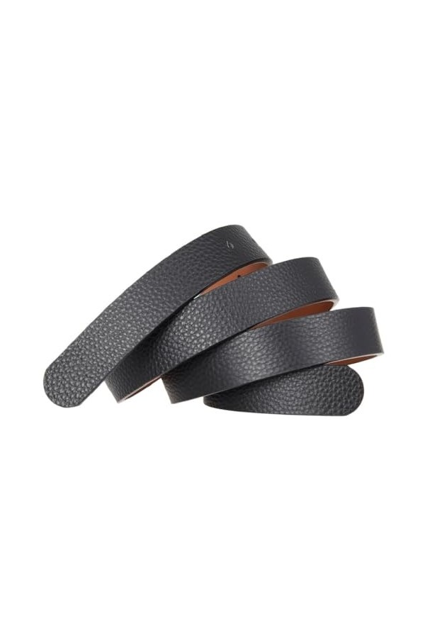 Sweden Sangle de ceinture à boucle aiguille de 2,4 cm sans boucle perforée, D, 105 cm