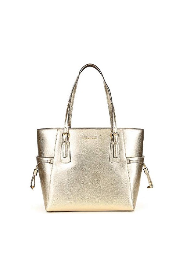 Michael Kors Voyager, Bag Femme, Marron Brown , 16x29x39 Centimeters W x H x L 