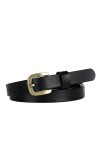 Ceinture femme en cuir véritable femmes ceintures mode peau de vache femme jean ceinture Size : 38inch/95CM, Color : Camel 