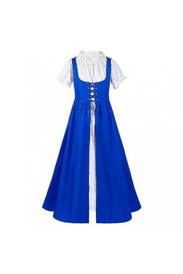 Vêtements Gothiques Pour Homme et à encolure carrée pour femmes Accessoires De Ceinture Médiévale Red, XL 