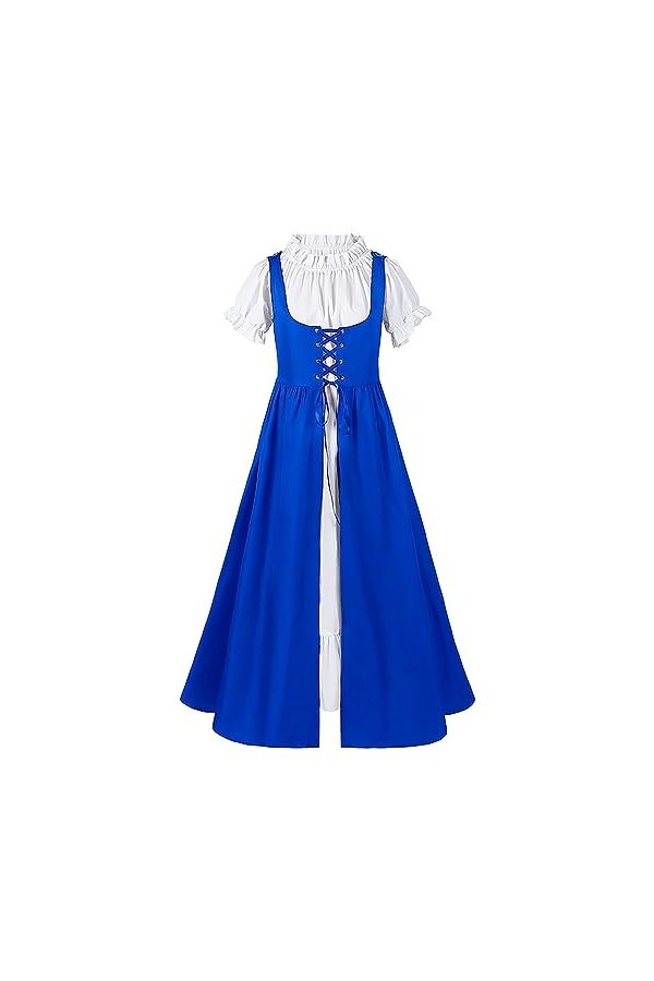 Vêtements Gothiques Pour Homme et à encolure carrée pour femmes Accessoires De Ceinture Médiévale Red, XL 