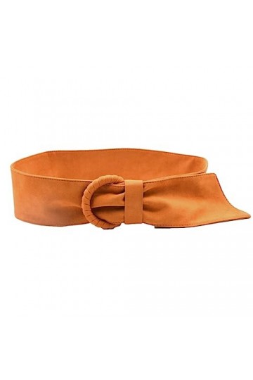 Lmtossey Ceinture en molleton pour femmes, sans sténopé, style élégant, ruban décontracté, larges ceintures pour filles, robe
