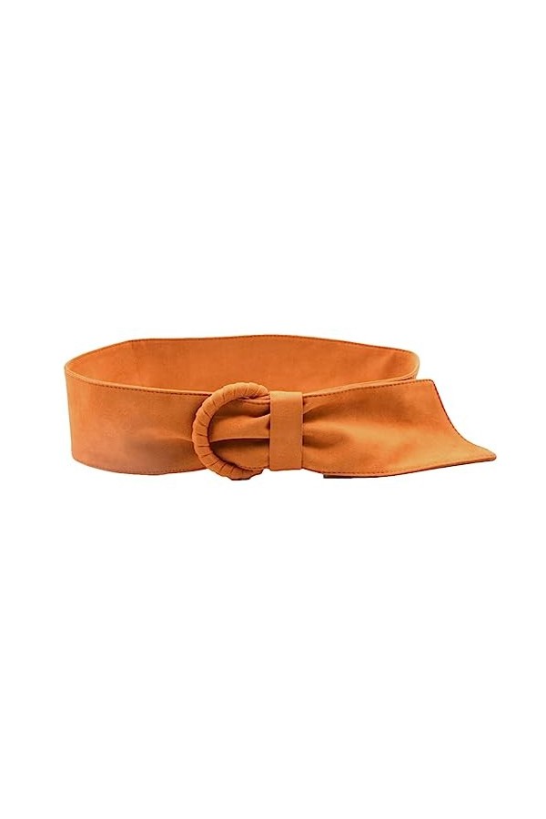 Lmtossey Ceinture en molleton pour femmes, sans sténopé, style élégant, ruban décontracté, larges ceintures pour filles, robe