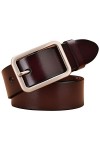 Ceinture Universelle en Cuir for Femmes avec Boucle à Aiguille, Mode décontractée, Large pantyband Hth573 Color : Khaki, Siz