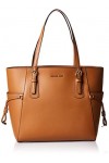 Michael Kors Voyager, Bag Femme, Marron Brown , 16x29x39 Centimeters W x H x L 