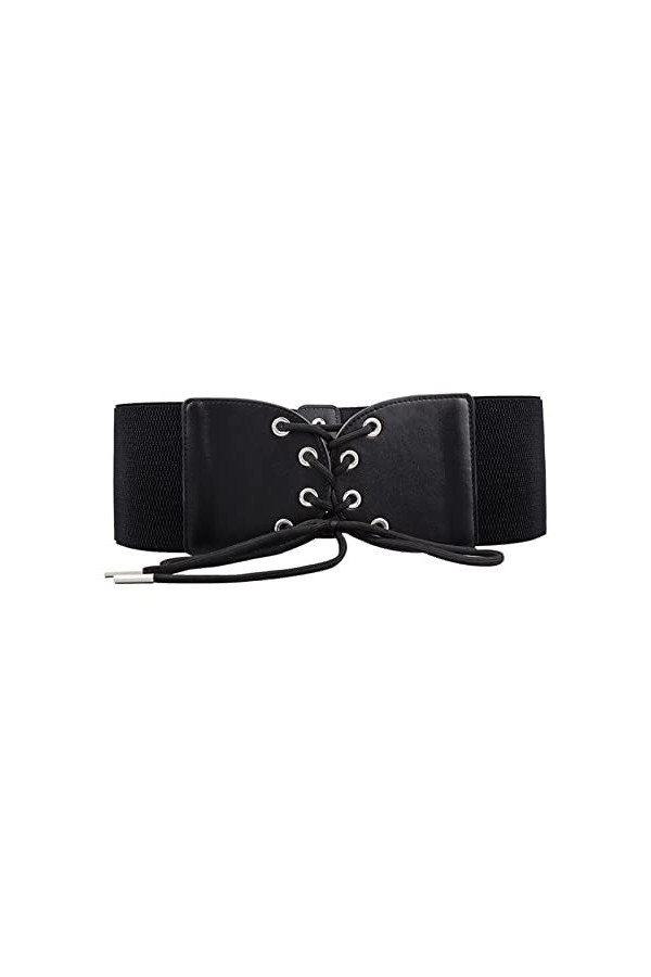 Femmes large ceinture mode cuir Corset ceintures for femmes corps féminin ceinture élastique robe manteau Cummerbunds Color 