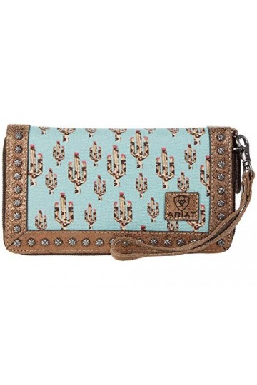 Ariat Cactus Cruiser Clutch Turquoise One Size