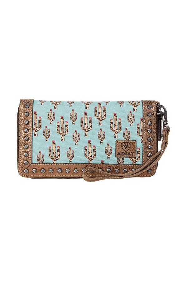 Ariat Cactus Cruiser Clutch Turquoise One Size