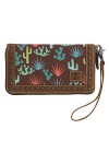 Ariat Cactus Cruiser Clutch Turquoise One Size