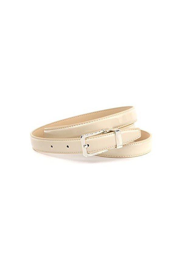 Anthoni Crown 30/4/14V09LBE-70 Ceinture, Beige, 55 Femme