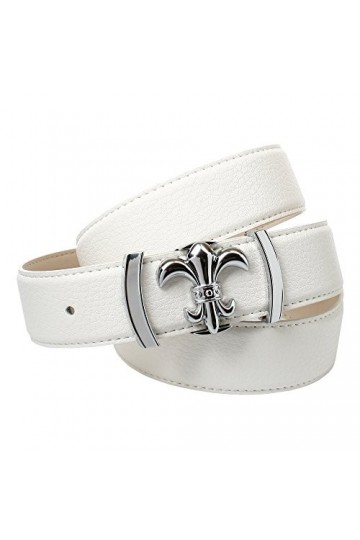 Anthoni Crown 1ALT90 Ceinture, Weiß Weiß 090 , 90 Femme