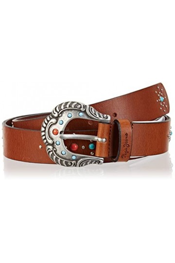 Pepe Jeans Ceinture Lori, Marron Tabac , S Femme