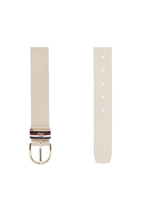 Tommy Hilfiger Th Timeless Corp 3.5 Ceintures, Sugarcane, 100 Femme
