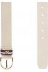 Tommy Hilfiger Th Timeless Corp 3.5 Ceintures, Sugarcane, 100 Femme