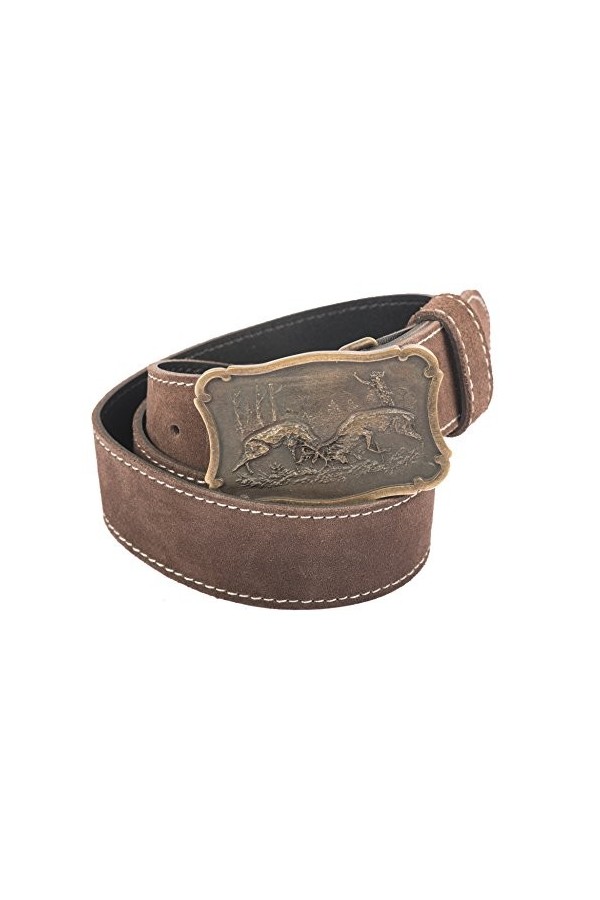 Werner Trachten - Ceinture Mixte, Brun Braun 006 , X-Large