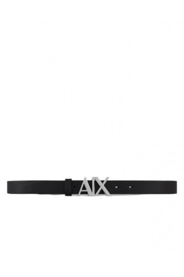 Armani Exchange Belt Ceinture, Noir, 85 cm Femme