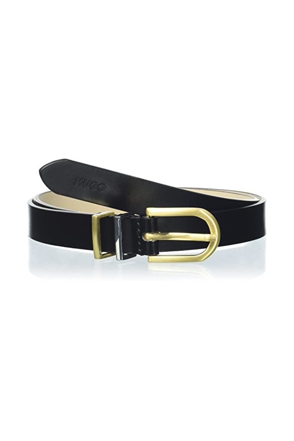 HUGO Zoe Belt 2 Cm-zl Ceinture, Noir002, 75 Femme