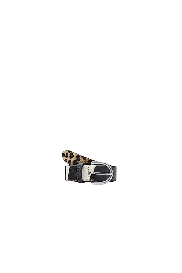 Desigual Belt_Patch Ceinture, Black, 90 aux Femmes