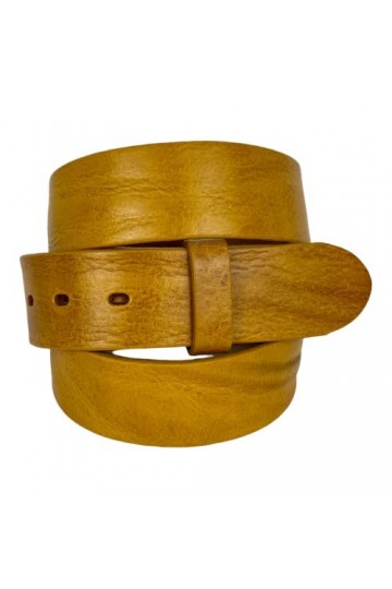 UmjuBELT Ceinture en cuir Fraser Moutarde, moutarde, 105