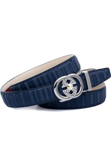 Anthoni Crown 1ga3d80 Ceinture, Bleu Dunkelblau 080 , 95 Taille Fabricant: 80 Femme