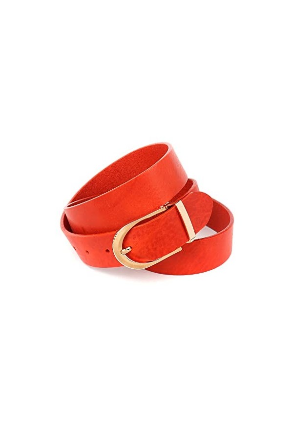 Anthoni Crown Ledergürtel Ceinture, Carrot, 105 Femme