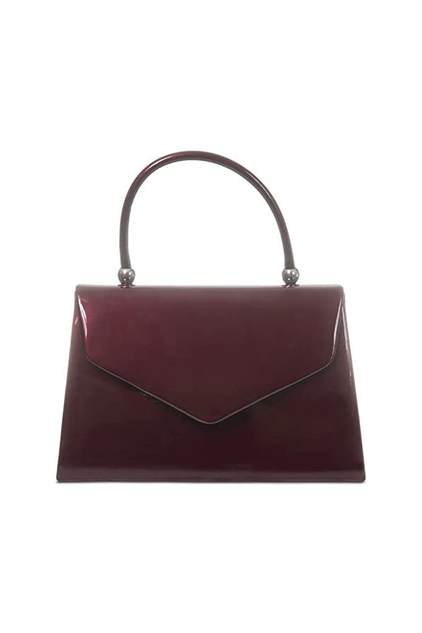 fi9 BNWT Retro Tote Patent Leather Bridal Wedding Evening Handbag Party Purse Clutch Shoulder Hand Bag