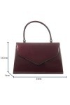 fi9 BNWT Retro Tote Patent Leather Bridal Wedding Evening Handbag Party Purse Clutch Shoulder Hand Bag