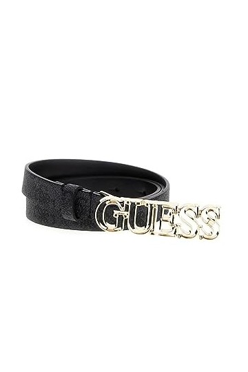 Guess Ceinture 20H 4G logo boucle lettrage BW7859P3420 CLO, Noir, L