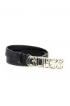 Guess Ceinture 20H 4G logo boucle lettrage BW7859P3420 CLO, Noir, L