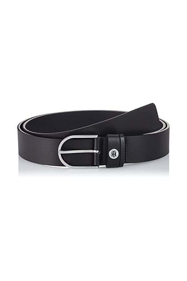 Tommy Hilfiger Curve Classic Ceinture 3.5, Black, 130 cm Femme