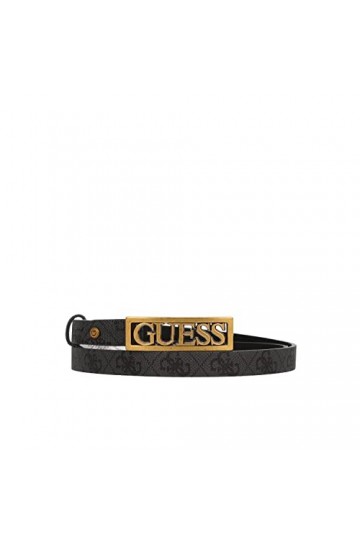 Guess Ceinture à print logo jeans - Femme