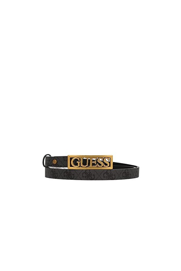 Guess Ceinture à print logo jeans - Femme