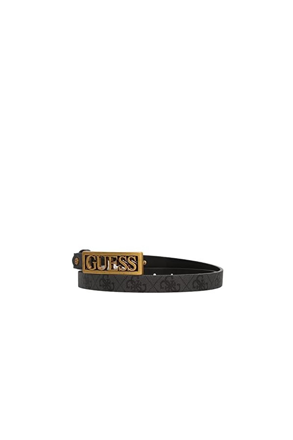 Guess Ceinture à print logo jeans - Femme