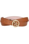 GUESS Ceinture Noelle BELT BW7774VIN25 Beige Light Cognac/Light Rose Hauteur 2,5 cm 95-110, Beige Light Cognac/Light Rose - H