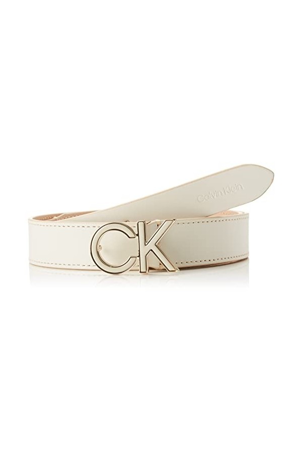 Calvin Klein RE-Lock SAFF 3CM Belt, CK Black, 120 Femme